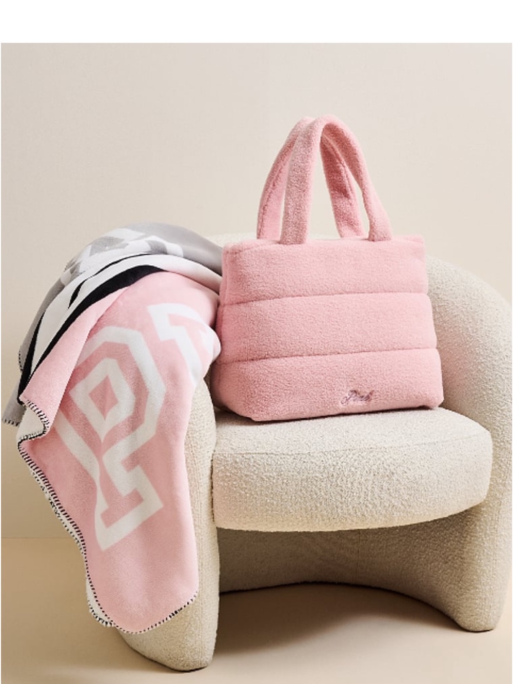 New Victoria’s Secret Pink Tote Bag and Blanket